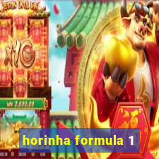 horinha formula 1